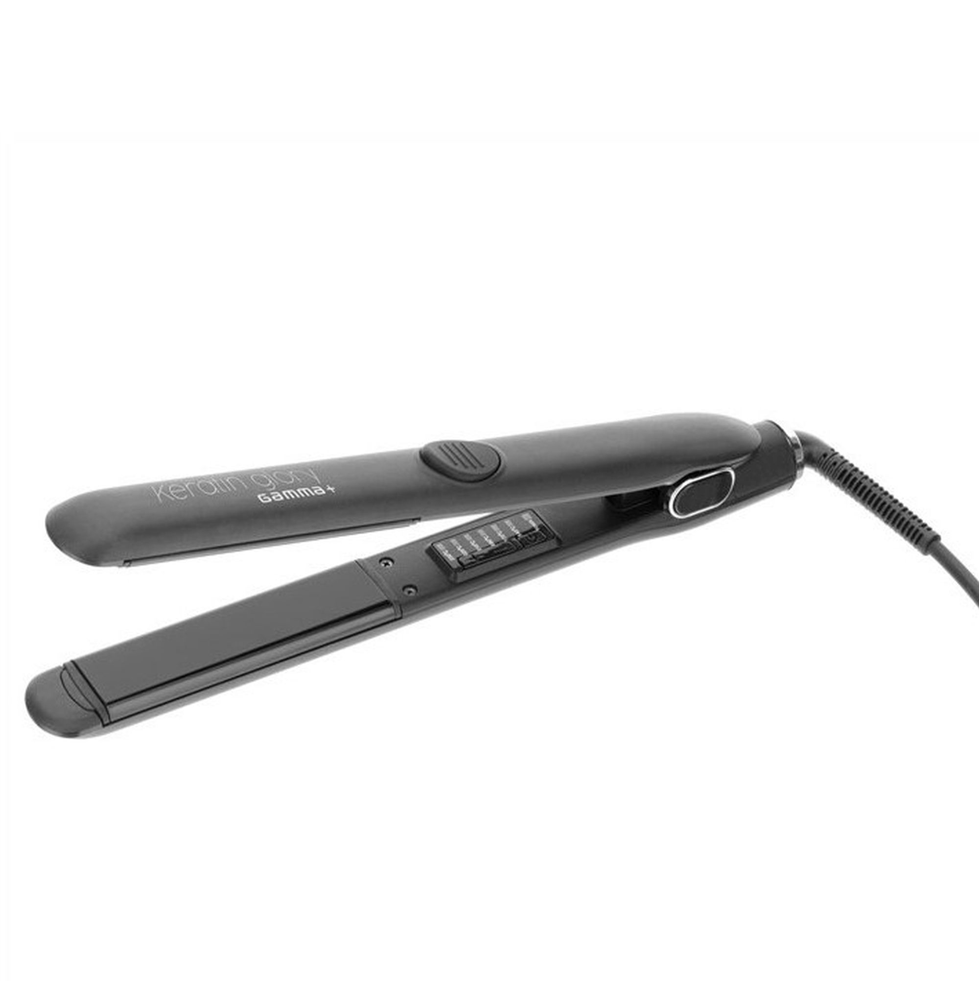 Stylecraft Gamma+ Keratin Glory Flat Iron, Black